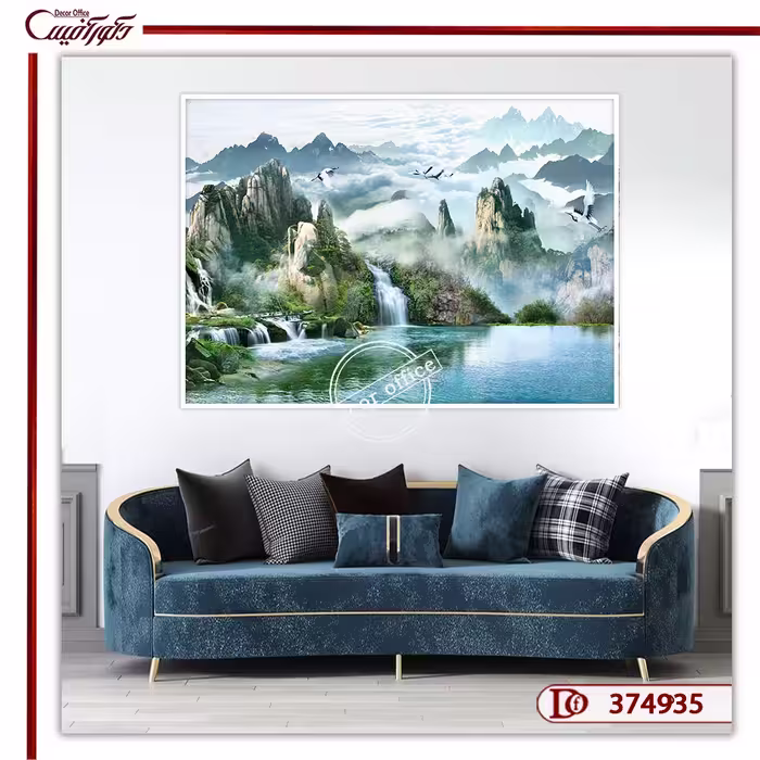 تابلو دکوراتیو منظره کوه R374935