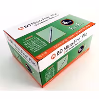 سرنگ انسولین 1 میل بی دی BD 31G-6mm