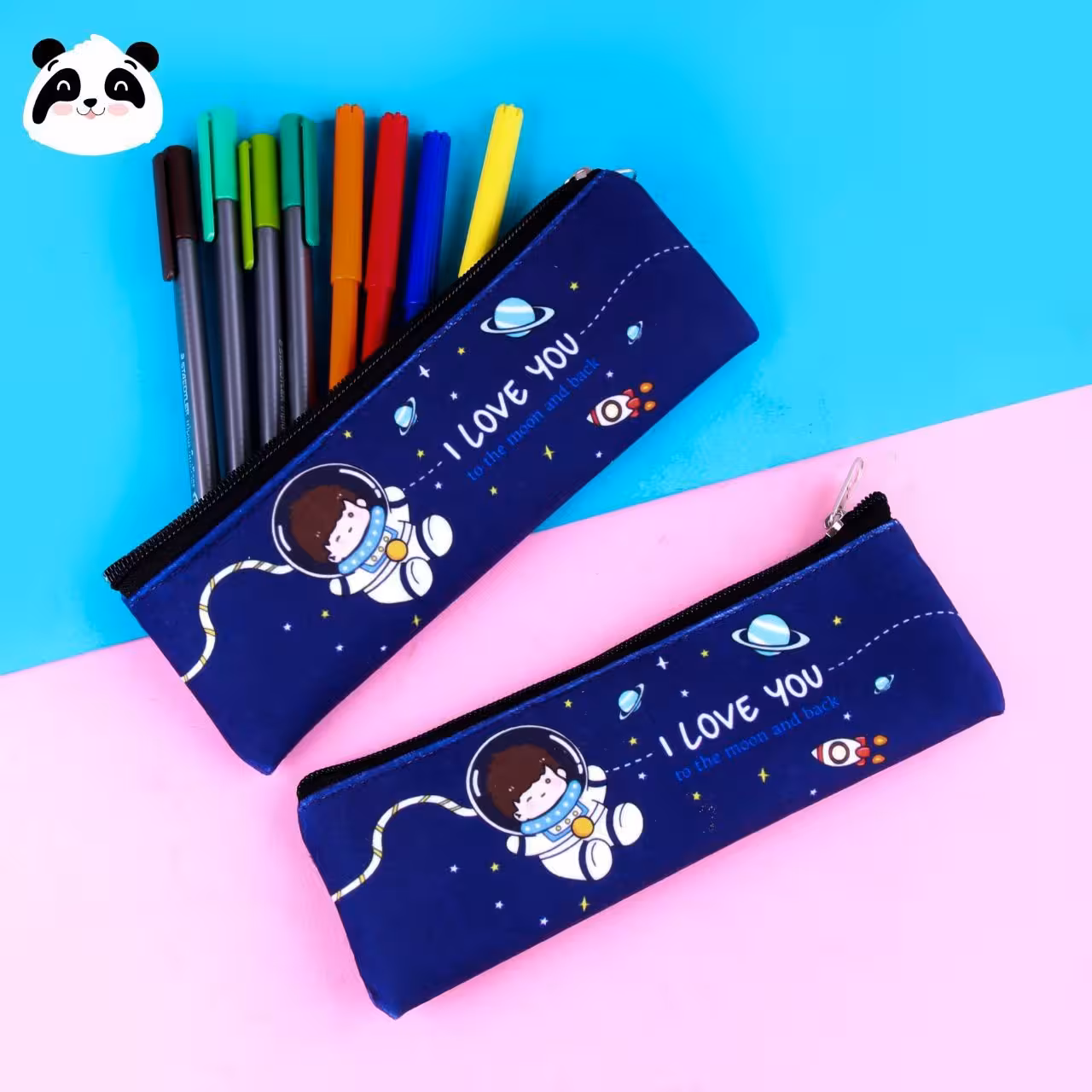 جامدادی مخمل باریک طرح فضانورد