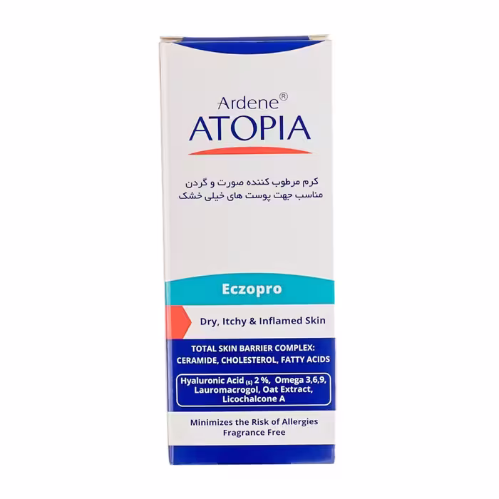 آردن اتوپیا کرم مرطوب کننده صورت وگردن پوست های خیلی خشک 50ML