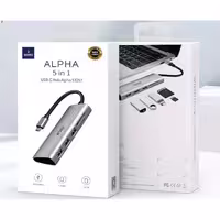 هاب پنج پورت USB-C ویوو  مدل Alpha-532ST