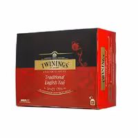 چای سیاه کیسه ای تویینینگز سنتی انگلیسی بسته 50 عددی