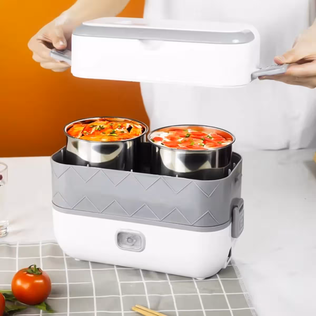 ظرف غذا برقی زیوین مدل DFH_C02