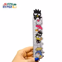 خط کش 15 سانتی چوبی کورومی و دوستان (پنگوئن)