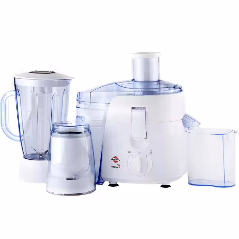 آب میوه گیری پارس خزر مدل VitaFruit با پارچ پلاستیکی