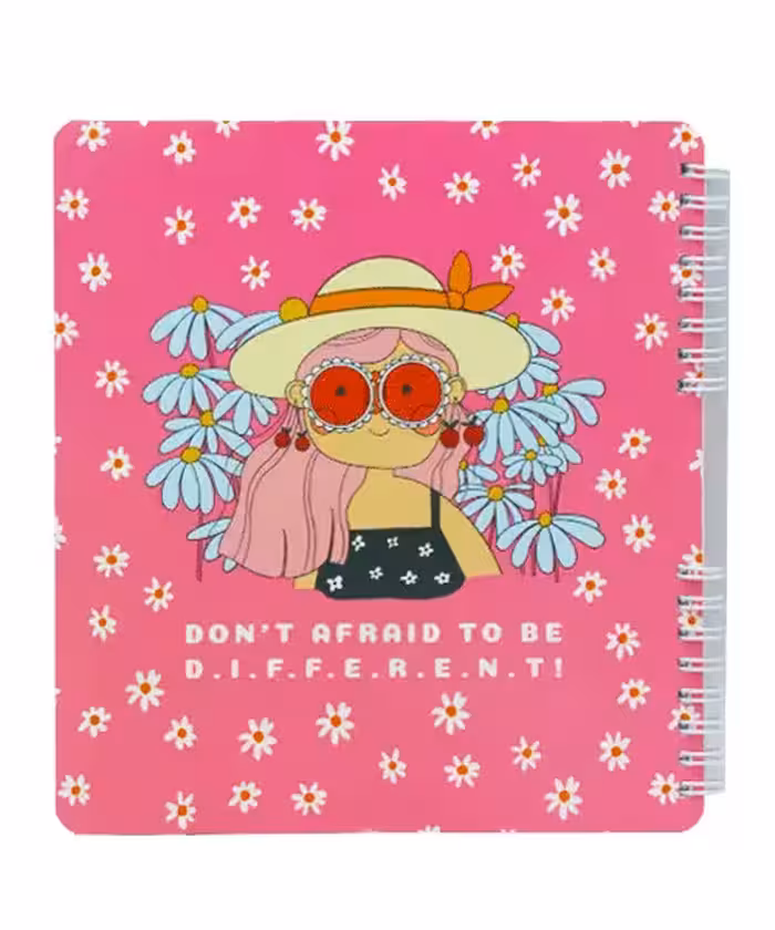 دفتر مشق پانداک 80 برگ خشتی فنری گلاسه