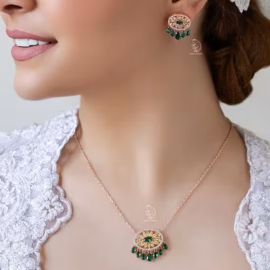 💍نیم ست جواهری(N_4023)