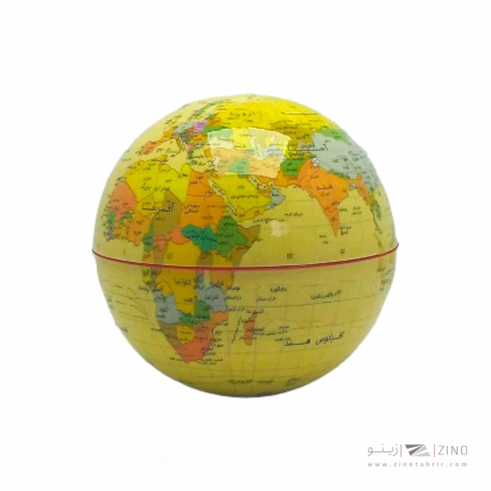 کره جغرافیایی سایز30پایه هندسی ایده کد126