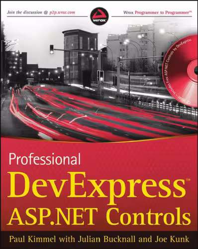 خرید و دانلود نسخه کامل کتاب Professional DevExpress ASP.NET Controls
