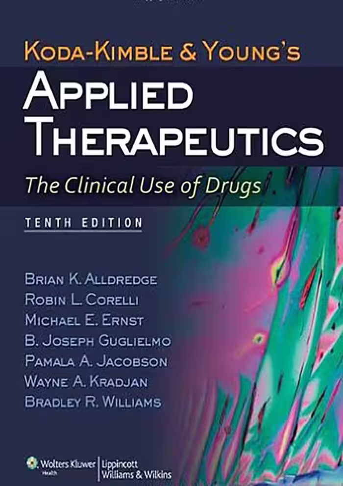 کتاب Koda-Kimble and Young's Applied Therapeutics: The Clinical Use of Drugs