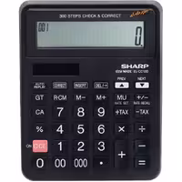 ماشین حساب رومیزی 12 رقم شارپ مدل ELCC12D