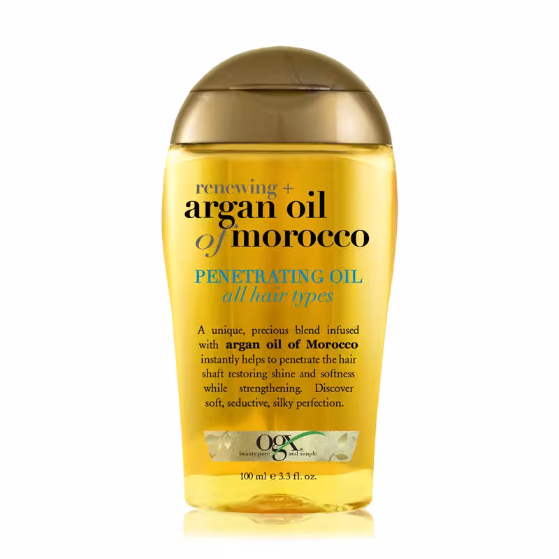 روغن آرگان اوجی ایکس برای موهای خشک و فر ogx argan oil