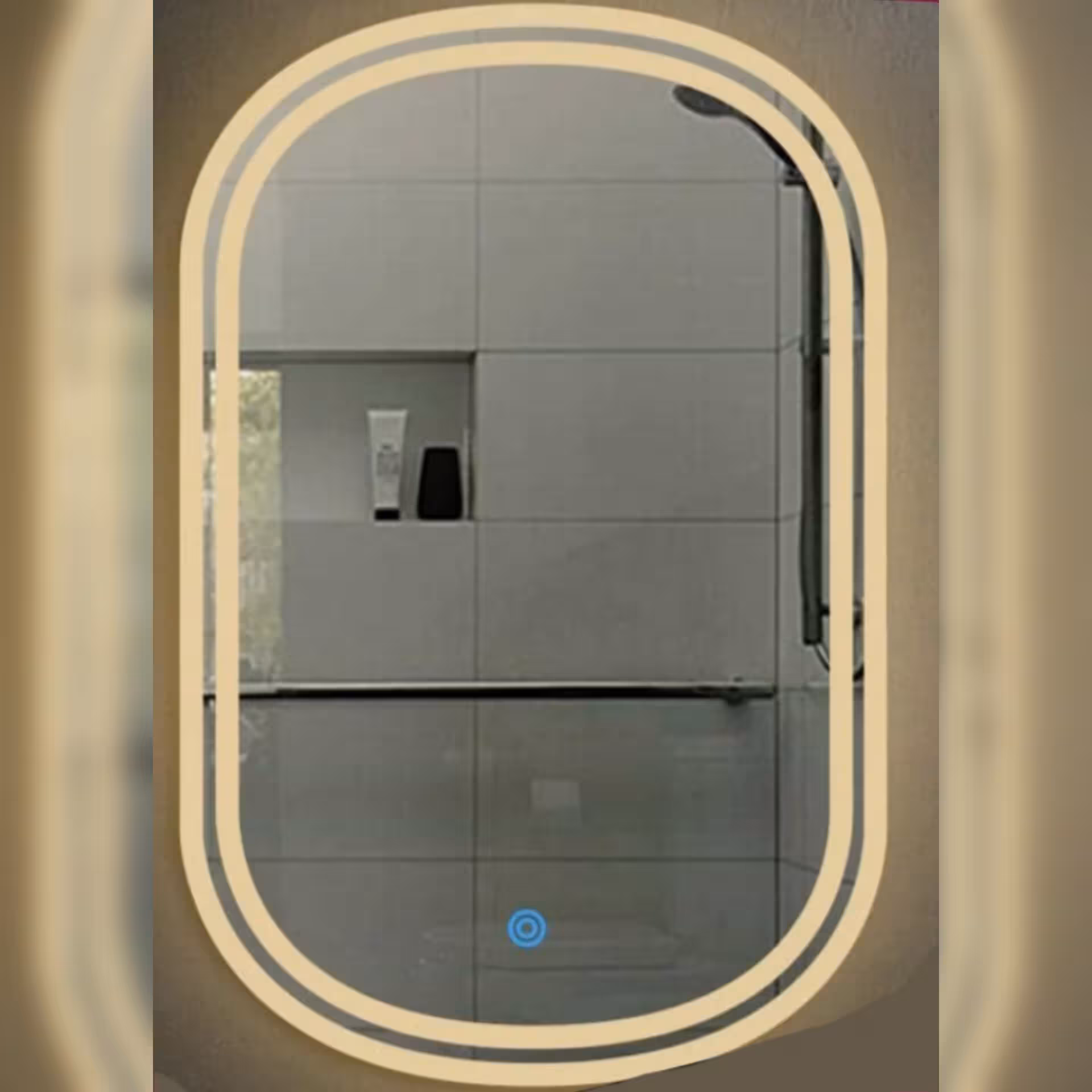 آینه بک لایت سند بلاست مدل B08 سایز 40*60