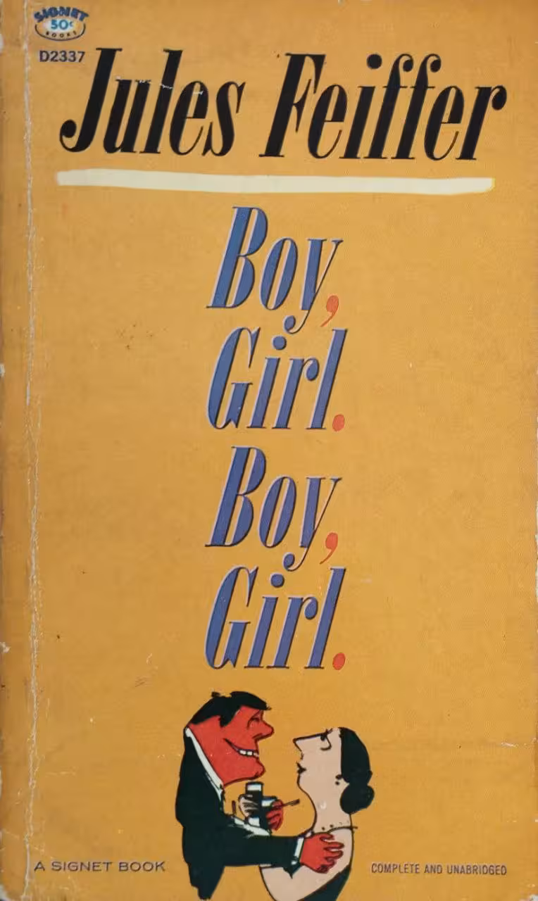 Boy, Girl. Boy, Girl. | Jules Feiffer