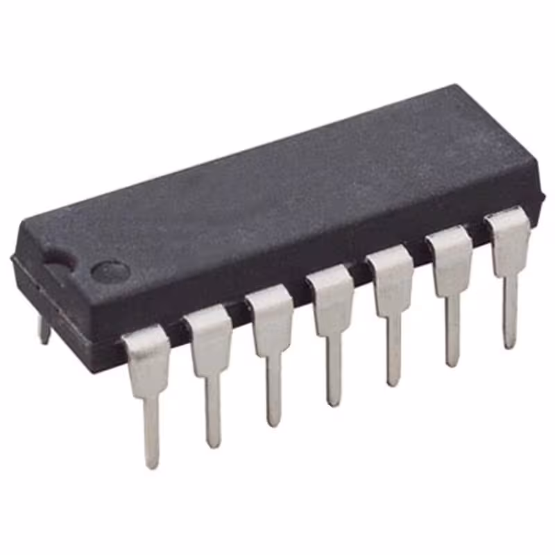 آی سی لاجیک مدل DN74LS03 بسته 2 عددی