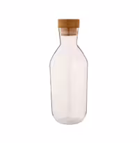 بطری آب درب چوبی 1.1 لیتر لیمون (کد 2270)