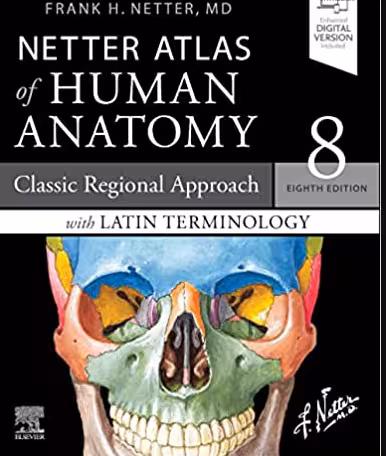 کتاب Netter Atlas of HUMAN ANATOMY 8e 2023