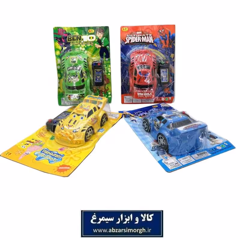 ماشین اسباب بازی کنترلی کارتونی طول 14.5 سانت TMT-011