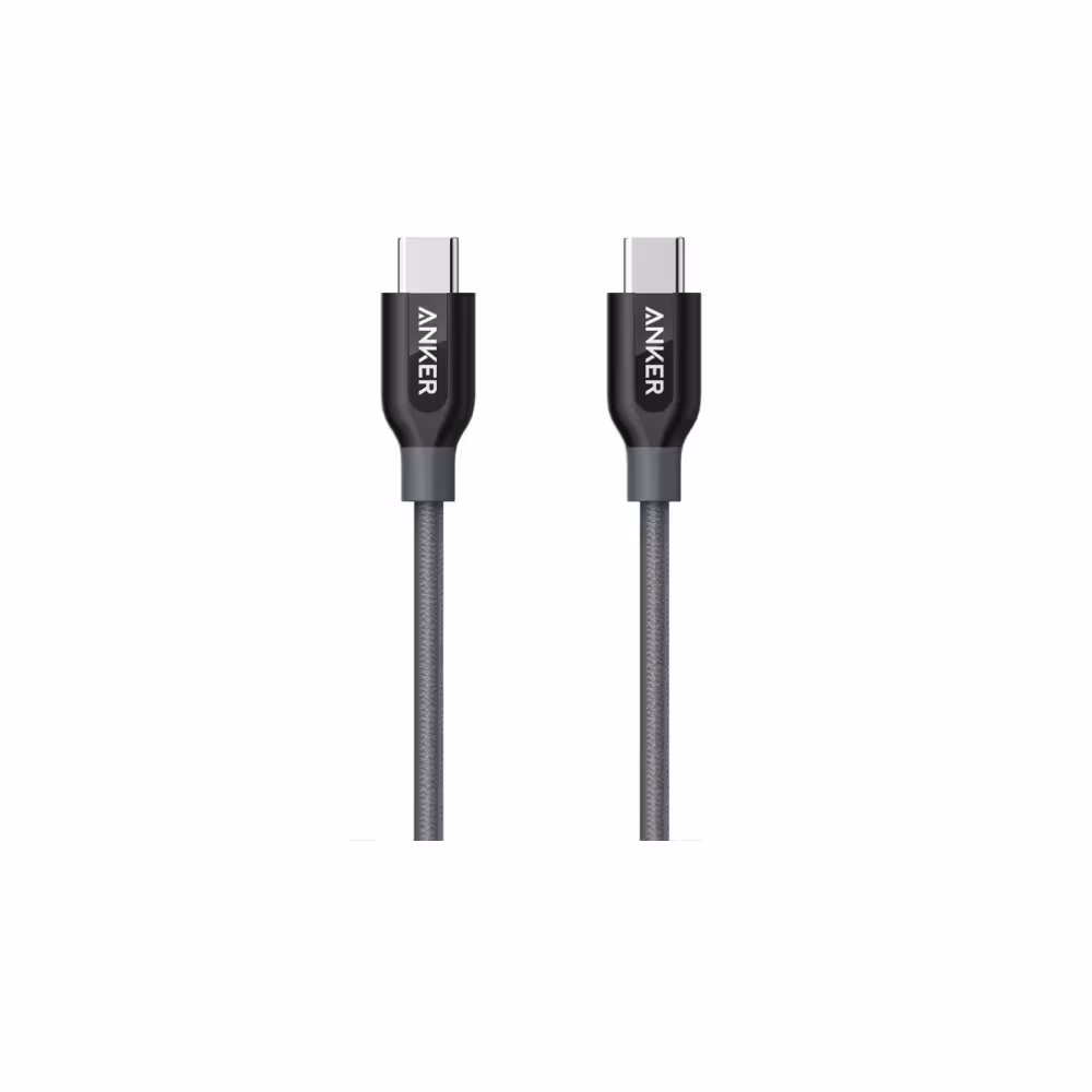 کابل Type-C به Type-C انکر مدل Anker A8187 PowerLine Plus به طول 90 سانتی متر