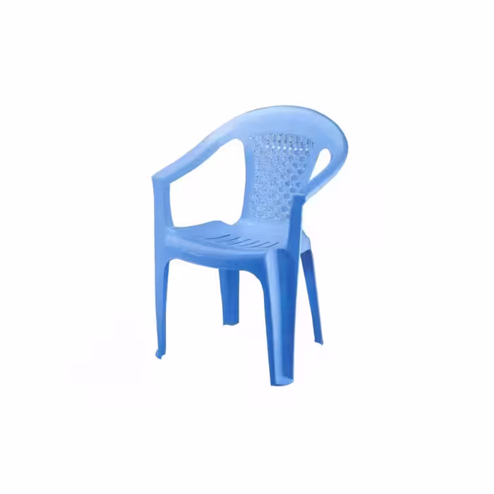 صندلی بزرگ دسته دار حصیری ناصر پلاستیک کد 854