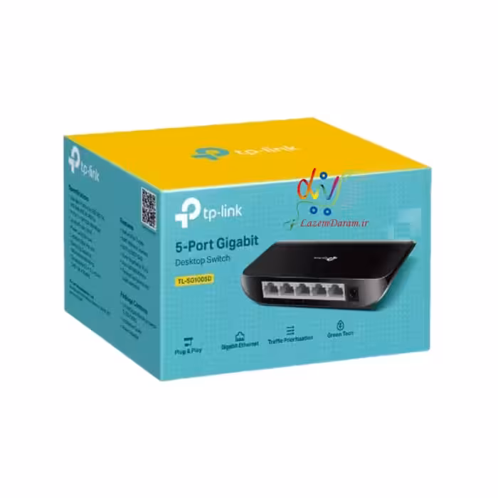 سوییچ شبکه 5 پورت TP-Link مدل TL-SG1005D