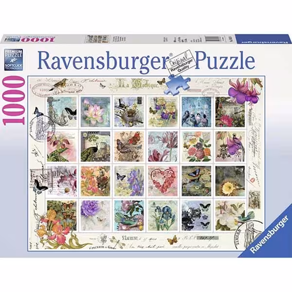پازل 1000 قطعه Ravensburger طرح کلکسیون تمبر