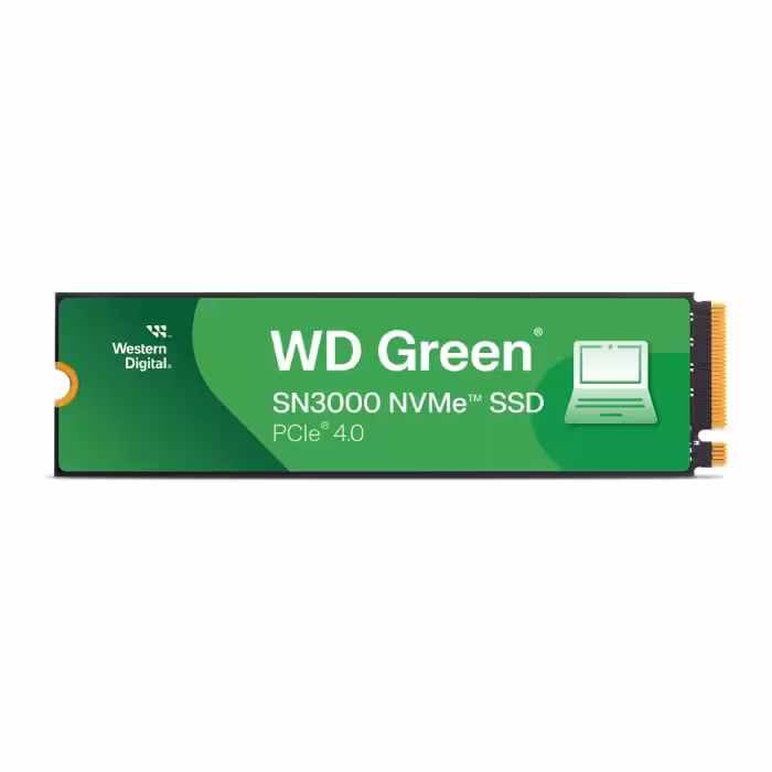 اس اس دی وسترن دیجیتال WD Green SN3000 NVMe SSD – 1TB GEN 4 5000MB/s