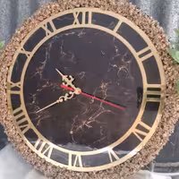 ساعت رزینی ( دست‌ساز)