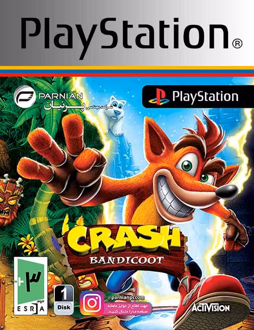 بازی Crash Bandicoot برای PS1