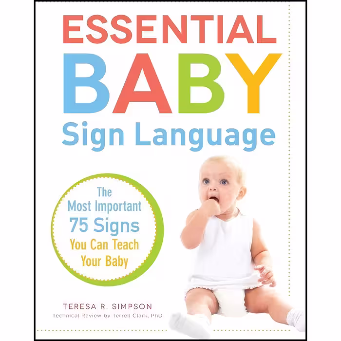 کتاب زبان اصلی Essential Baby Sign Language اثر Teresa R Simpson