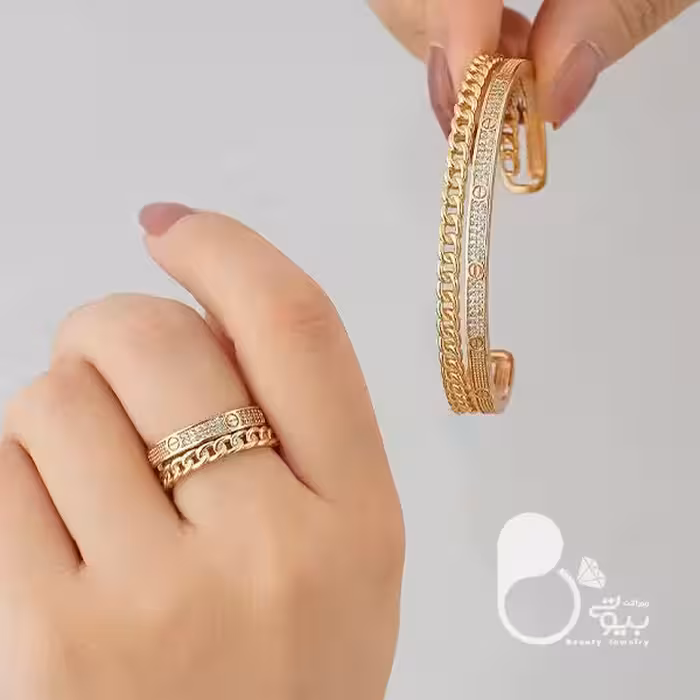 ست دستبند و انگشتر