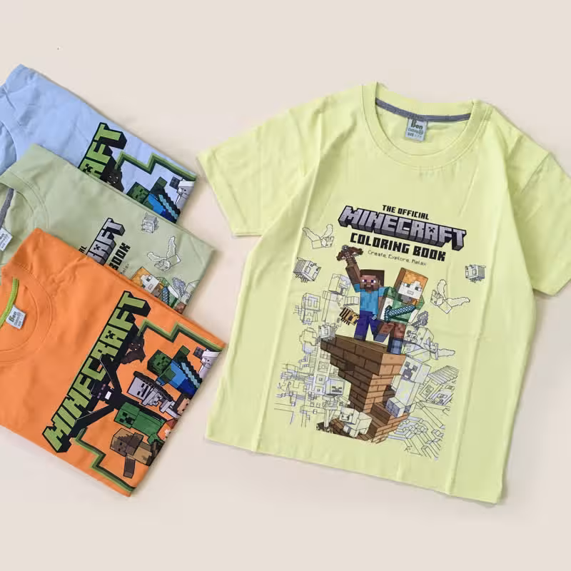 خرید و قیکت تیشرت مانکرافت سایز 50 تا 65