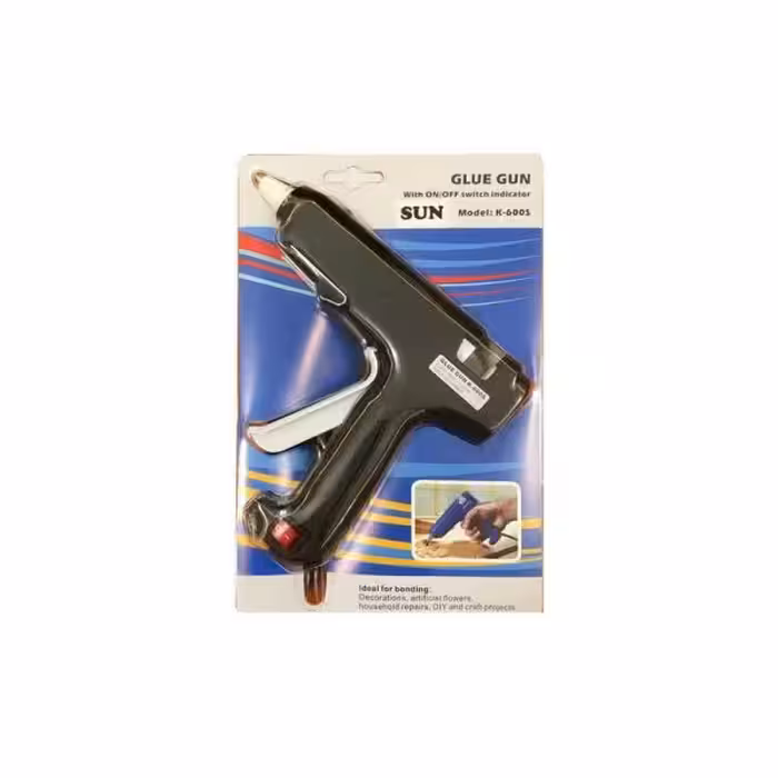 تفنگ چسب حرارتی 60 وات دکمه دار سان تایوانی