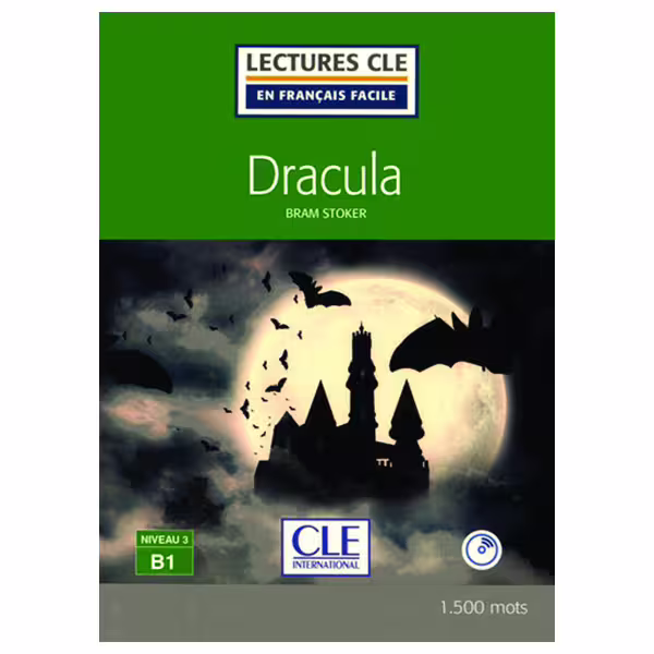 کتاب داستان کوتاه فرانسوی سطح Dracula Niveau 3 B1