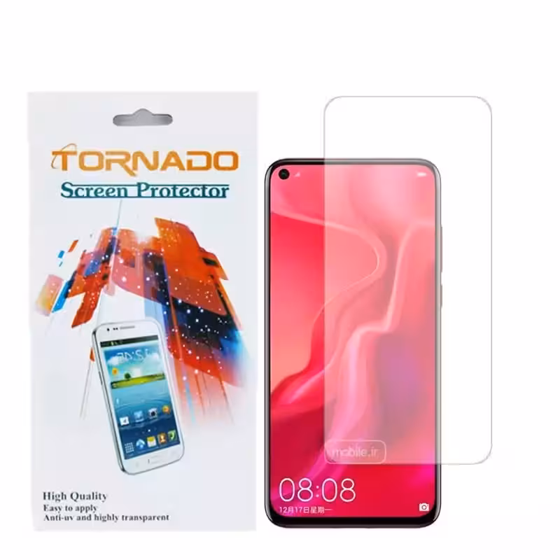 محافظ صفحه نمایش تورنادو مدل نانو گلس مناسب برای موبایل هوآوی Nova 4