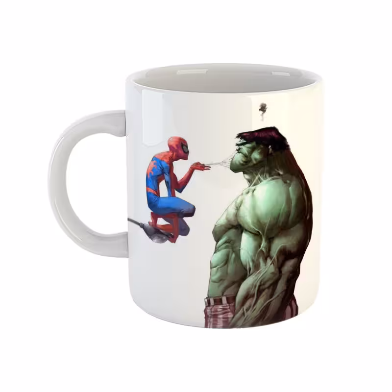ماگ مدل  مرد عنکبوتی  طرح spider man