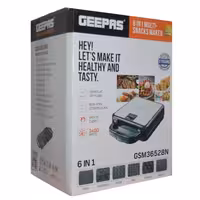 ساندویچ ساز جیپاس مدل GSM36528N | خرید Geepas Sandwich Maker
