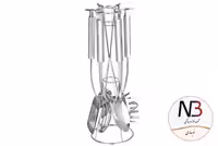 سرویس 7 پارچه کفگیر و ملاقه عرشیا مدل 2261