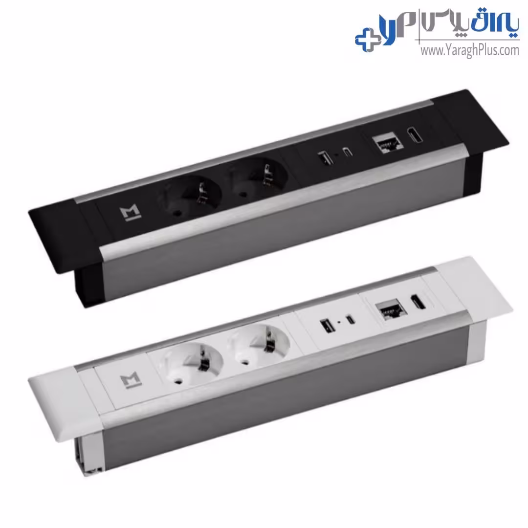 پریز توکار روی صفحه ملونی 10094