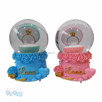 گوی برفی طرح حلقه ازدواج