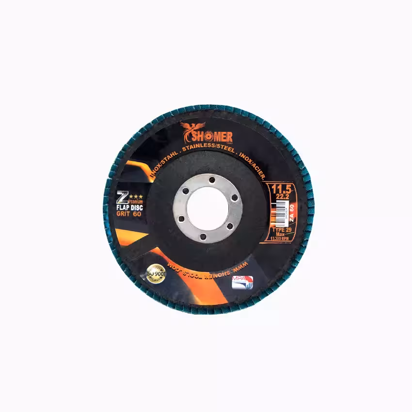 سنباده فلاپ دیسک شومر مدل P40 کد 11.5