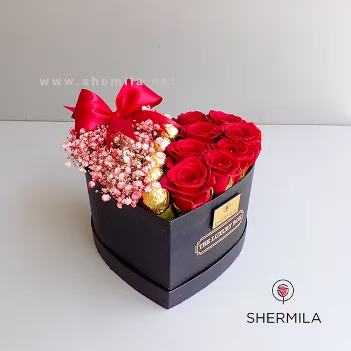 باکس گل و شکلات کیمیا