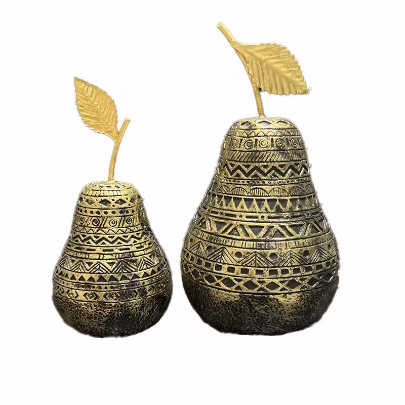 مجسمه مدل گلابی مجموعه 2 عددی