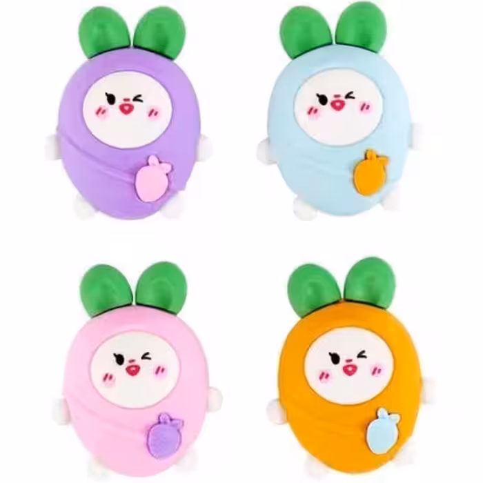 پاک کن فانتزی طرح خرگوش و هویج سه بعدی