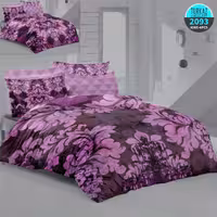 سرویس لحاف روتختی 2 نفره چاپی تنسل برند ترکاز(Turkaz) کد 2093