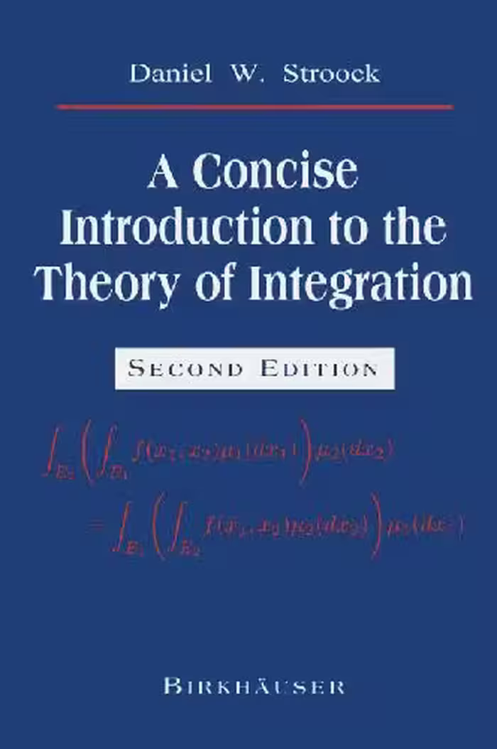 خرید و دانلود نسخه کامل کتاب A concise introduction to the theory of integration