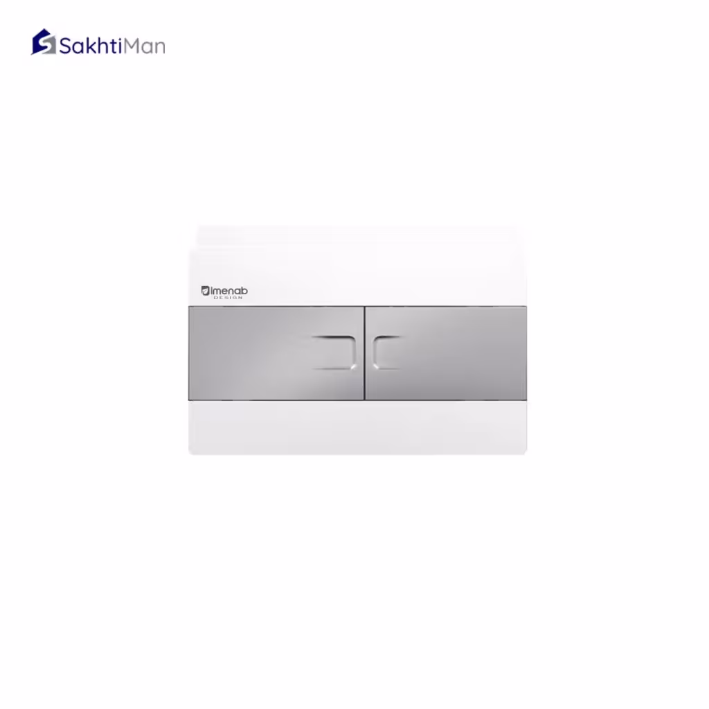 کلید فلاش تانک توکار ایمن آب مدل فلت