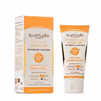 فلوئید ضد افتاب سان سیف بدون رنگ و چربی SPF 50