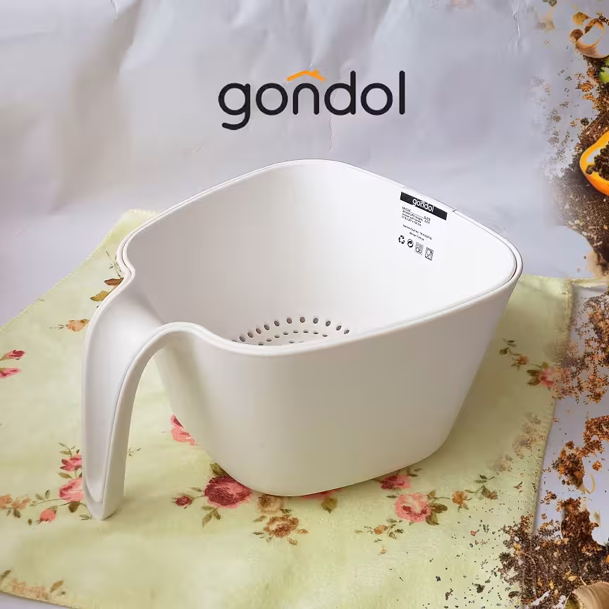 کاسه و آبکش گوندول سفید کد 576