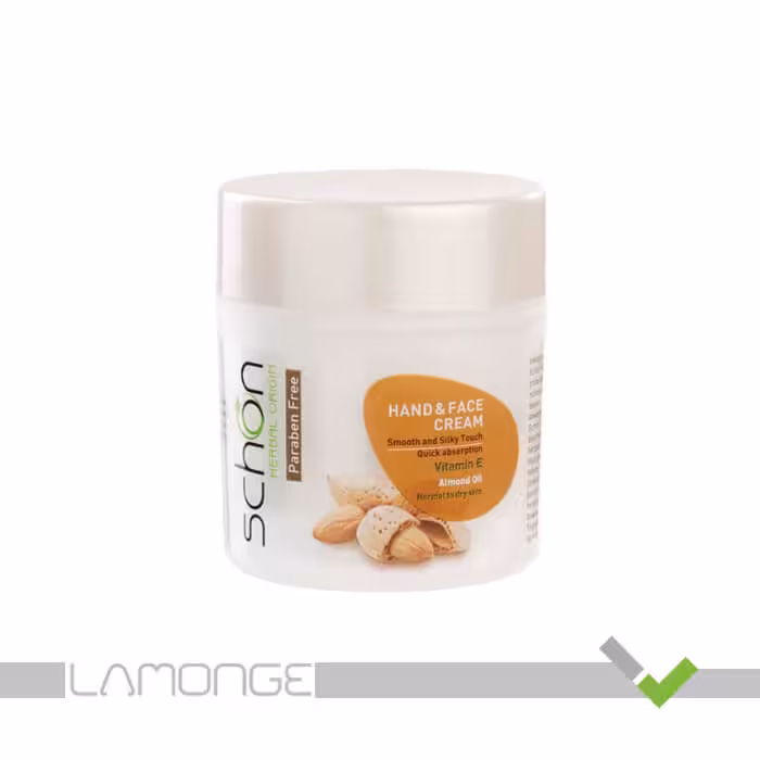 کرم دست و صورت حاوی عصاره بادام شون حجم 150 میلی لیتر